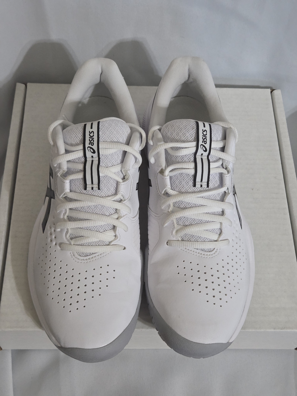 Asics Gel-Challenger 15 White/Gunmetal US Men Size 10.5 - Picture 4 of 11